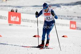 11.02.2023, Schonach, Germany (GER): Grant Andrews (USA) - FIS world cup nordic combined men, individual gundersen HS100/10km, Schonach (GER). www.nordicfocus.com. © Volk/NordicFocus. Every downloaded picture is fee-liable.