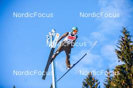 11.02.2023, Schonach, Germany (GER): Fabian Riessle (GER) - FIS world cup nordic combined men, individual gundersen HS100/10km, Schonach (GER). www.nordicfocus.com. © Volk/NordicFocus. Every downloaded picture is fee-liable.