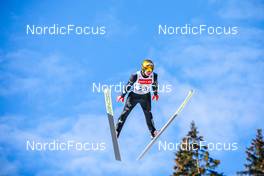 11.02.2023, Schonach, Germany (GER): Aaron Kostner (ITA) - FIS world cup nordic combined men, individual gundersen HS100/10km, Schonach (GER). www.nordicfocus.com. © Volk/NordicFocus. Every downloaded picture is fee-liable.