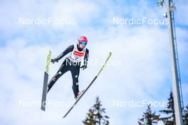 11.02.2023, Schonach, Germany (GER): David Mach (GER) - FIS world cup nordic combined men, individual gundersen HS100/10km, Schonach (GER). www.nordicfocus.com. © Volk/NordicFocus. Every downloaded picture is fee-liable.