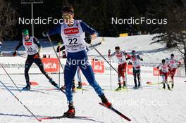 11.02.2023, Schonach, Germany (GER): Niklas Malacinski (USA) - FIS world cup nordic combined men, individual gundersen HS100/10km, Schonach (GER). www.nordicfocus.com. © Volk/NordicFocus. Every downloaded picture is fee-liable.