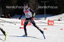 11.02.2023, Schonach, Germany (GER): Jakob Lange (GER) - FIS world cup nordic combined men, individual gundersen HS100/10km, Schonach (GER). www.nordicfocus.com. © Volk/NordicFocus. Every downloaded picture is fee-liable.