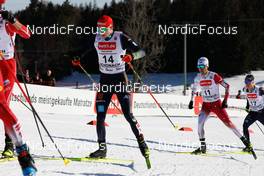 11.02.2023, Schonach, Germany (GER): Terence Weber (GER) - FIS world cup nordic combined men, individual gundersen HS100/10km, Schonach (GER). www.nordicfocus.com. © Volk/NordicFocus. Every downloaded picture is fee-liable.