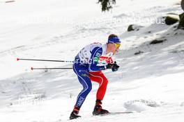12.02.2023, Schonach, Germany (GER): Gael Blondeau (FRA) - FIS world cup nordic combined men, individual gundersen HS100/10km, Schonach (GER). www.nordicfocus.com. © Volk/NordicFocus. Every downloaded picture is fee-liable.