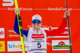 12.02.2023, Schonach, Germany (GER): Laurent Muhlethaler (FRA), Laurent Muhlethaler (FRA) - FIS world cup nordic combined men, individual gundersen HS100/10km, Schonach (GER). www.nordicfocus.com. © Volk/NordicFocus. Every downloaded picture is fee-liable.