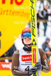12.02.2023, Schonach, Germany (GER): Julian Schmid (GER) - FIS world cup nordic combined men, individual gundersen HS100/10km, Schonach (GER). www.nordicfocus.com. © Volk/NordicFocus. Every downloaded picture is fee-liable.
