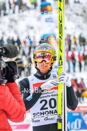 12.02.2023, Schonach, Germany (GER): Samuel Costa (ITA) - FIS world cup nordic combined men, individual gundersen HS100/10km, Schonach (GER). www.nordicfocus.com. © Volk/NordicFocus. Every downloaded picture is fee-liable.