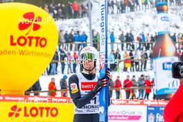 12.02.2023, Schonach, Germany (GER): Lukas Greiderer (AUT) - FIS world cup nordic combined men, individual gundersen HS100/10km, Schonach (GER). www.nordicfocus.com. © Volk/NordicFocus. Every downloaded picture is fee-liable.