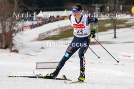 12.02.2023, Schonach, Germany (GER): David Mach (GER) - FIS world cup nordic combined men, individual gundersen HS100/10km, Schonach (GER). www.nordicfocus.com. © Volk/NordicFocus. Every downloaded picture is fee-liable.
