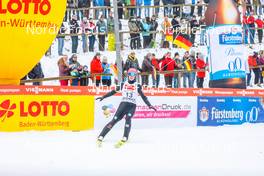 12.02.2023, Schonach, Germany (GER): David Mach (GER) - FIS world cup nordic combined men, individual gundersen HS100/10km, Schonach (GER). www.nordicfocus.com. © Volk/NordicFocus. Every downloaded picture is fee-liable.