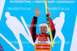 12.02.2023, Schonach, Germany (GER): Johannes Lamparter (AUT) - FIS world cup nordic combined men, individual gundersen HS100/10km, Schonach (GER). www.nordicfocus.com. © Volk/NordicFocus. Every downloaded picture is fee-liable.