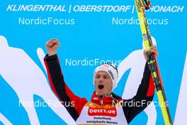 12.02.2023, Schonach, Germany (GER): Johannes Lamparter (AUT) - FIS world cup nordic combined men, individual gundersen HS100/10km, Schonach (GER). www.nordicfocus.com. © Volk/NordicFocus. Every downloaded picture is fee-liable.