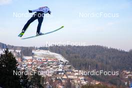 10.02.2023, Schonach, Germany (GER): Espen Andersen (NOR) - FIS world cup nordic combined men, training, Schonach (GER). www.nordicfocus.com. © Volk/NordicFocus. Every downloaded picture is fee-liable.