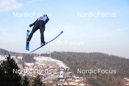 10.02.2023, Schonach, Germany (GER): Fabian Riessle (GER) - FIS world cup nordic combined men, training, Schonach (GER). www.nordicfocus.com. © Volk/NordicFocus. Every downloaded picture is fee-liable.