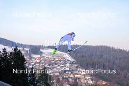 10.02.2023, Schonach, Germany (GER): Johannes Lamparter (AUT) - FIS world cup nordic combined men, training, Schonach (GER). www.nordicfocus.com. © Volk/NordicFocus. Every downloaded picture is fee-liable.