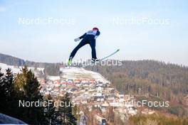 10.02.2023, Schonach, Germany (GER): Terence Weber (GER) - FIS world cup nordic combined men, training, Schonach (GER). www.nordicfocus.com. © Volk/NordicFocus. Every downloaded picture is fee-liable.