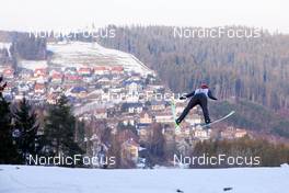 10.02.2023, Schonach, Germany (GER): Julian Schmid (GER) - FIS world cup nordic combined men, training, Schonach (GER). www.nordicfocus.com. © Volk/NordicFocus. Every downloaded picture is fee-liable.