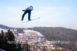 10.02.2023, Schonach, Germany (GER): Manuel Einkemmer (AUT) - FIS world cup nordic combined men, training, Schonach (GER). www.nordicfocus.com. © Volk/NordicFocus. Every downloaded picture is fee-liable.