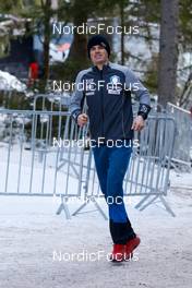 10.02.2023, Schonach, Germany (GER): Samuel Costa (ITA) - FIS world cup nordic combined men, training, Schonach (GER). www.nordicfocus.com. © Volk/NordicFocus. Every downloaded picture is fee-liable.