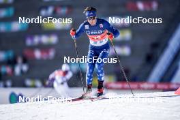 11.03.2022, Oslo, Norway (NOR): Niklas Malacinski (USA) - FIS world cup nordic combined men, individual gundersen HS134/10km, Oslo (NOR). www.nordicfocus.com. © Thibaut/NordicFocus. Every downloaded picture is fee-liable.
