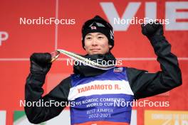 26.03.2023, Lahti, Finland (FIN): Ryota Yamamoto (JPN) - FIS world cup nordic combined men, cups, Lahti (FIN). www.nordicfocus.com. © Modica/NordicFocus. Every downloaded picture is fee-liable.