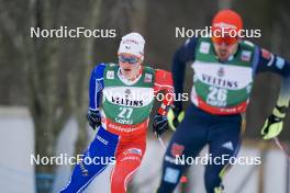 25.03.2023, Lahti, Finland (FIN): Antoine Gerard (FRA) - FIS world cup nordic combined men, individual gundersen HS130/10km, Lahti (FIN). www.nordicfocus.com. © Thibaut/NordicFocus. Every downloaded picture is fee-liable.
