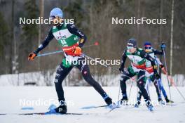25.03.2023, Lahti, Finland (FIN): Raffaele Buzzi (ITA) - FIS world cup nordic combined men, individual gundersen HS130/10km, Lahti (FIN). www.nordicfocus.com. © Thibaut/NordicFocus. Every downloaded picture is fee-liable.