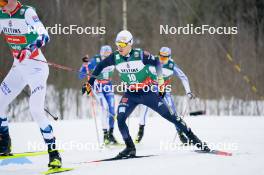 25.03.2023, Lahti, Finland (FIN): Manuel Faisst (GER) - FIS world cup nordic combined men, individual gundersen HS130/10km, Lahti (FIN). www.nordicfocus.com. © Thibaut/NordicFocus. Every downloaded picture is fee-liable.