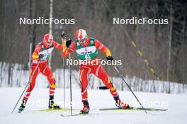 25.03.2023, Lahti, Finland (FIN): Zihe Zhao (CHN) - FIS world cup nordic combined men, individual gundersen HS130/10km, Lahti (FIN). www.nordicfocus.com. © Thibaut/NordicFocus. Every downloaded picture is fee-liable.