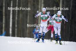 25.03.2023, Lahti, Finland (FIN): Simen Tiller (NOR) - FIS world cup nordic combined men, individual gundersen HS130/10km, Lahti (FIN). www.nordicfocus.com. © Thibaut/NordicFocus. Every downloaded picture is fee-liable.