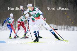 25.03.2023, Lahti, Finland (FIN): Espen Andersen (NOR) - FIS world cup nordic combined men, individual gundersen HS130/10km, Lahti (FIN). www.nordicfocus.com. © Thibaut/NordicFocus. Every downloaded picture is fee-liable.