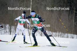 25.03.2023, Lahti, Finland (FIN): Aaron Kostner (ITA) - FIS world cup nordic combined men, individual gundersen HS130/10km, Lahti (FIN). www.nordicfocus.com. © Thibaut/NordicFocus. Every downloaded picture is fee-liable.