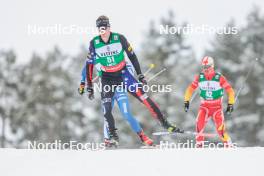 26.03.2023, Lahti, Finland (FIN): Erik Lynch (USA) - FIS world cup nordic combined men, individual gundersen HS130/10km, Lahti (FIN). www.nordicfocus.com. © Modica/NordicFocus. Every downloaded picture is fee-liable.