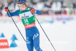 26.03.2023, Lahti, Finland (FIN): Niklas Malacinski (USA) - FIS world cup nordic combined men, individual gundersen HS130/10km, Lahti (FIN). www.nordicfocus.com. © Modica/NordicFocus. Every downloaded picture is fee-liable.