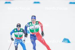 26.03.2023, Lahti, Finland (FIN): Laurent Muhlethaler (FRA) - FIS world cup nordic combined men, individual gundersen HS130/10km, Lahti (FIN). www.nordicfocus.com. © Modica/NordicFocus. Every downloaded picture is fee-liable.