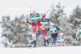 26.03.2023, Lahti, Finland (FIN): Lukas Greiderer (AUT) - FIS world cup nordic combined men, individual gundersen HS130/10km, Lahti (FIN). www.nordicfocus.com. © Modica/NordicFocus. Every downloaded picture is fee-liable.