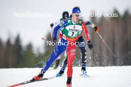24.03.2023, Lahti, Finland (FIN): Marco Heinis (FRA) - FIS world cup nordic combined men, team sprint HS130/2x7.5km, Lahti (FIN). www.nordicfocus.com. © Thibaut/NordicFocus. Every downloaded picture is fee-liable.