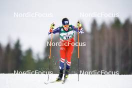 24.03.2023, Lahti, Finland (FIN): Jiri Konvalinka (CZE) - FIS world cup nordic combined men, team sprint HS130/2x7.5km, Lahti (FIN). www.nordicfocus.com. © Thibaut/NordicFocus. Every downloaded picture is fee-liable.