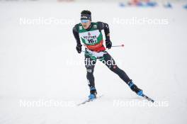 24.03.2023, Lahti, Finland (FIN): Domenico Mariotti (ITA) - FIS world cup nordic combined men, team sprint HS130/2x7.5km, Lahti (FIN). www.nordicfocus.com. © Thibaut/NordicFocus. Every downloaded picture is fee-liable.