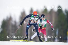 24.03.2023, Lahti, Finland (FIN): Johannes Rydzek (GER) - FIS world cup nordic combined men, team sprint HS130/2x7.5km, Lahti (FIN). www.nordicfocus.com. © Thibaut/NordicFocus. Every downloaded picture is fee-liable.