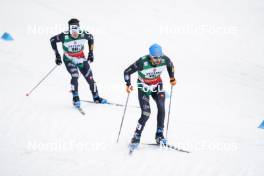 24.03.2023, Lahti, Finland (FIN): Raffaele Buzzi (ITA) - FIS world cup nordic combined men, team sprint HS130/2x7.5km, Lahti (FIN). www.nordicfocus.com. © Thibaut/NordicFocus. Every downloaded picture is fee-liable.