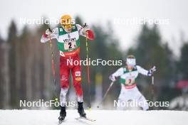 24.03.2023, Lahti, Finland (FIN): Franz-Josef Rehrl (AUT) - FIS world cup nordic combined men, team sprint HS130/2x7.5km, Lahti (FIN). www.nordicfocus.com. © Thibaut/NordicFocus. Every downloaded picture is fee-liable.