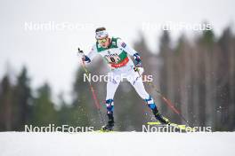 24.03.2023, Lahti, Finland (FIN): Espen Andersen (NOR) - FIS world cup nordic combined men, team sprint HS130/2x7.5km, Lahti (FIN). www.nordicfocus.com. © Thibaut/NordicFocus. Every downloaded picture is fee-liable.