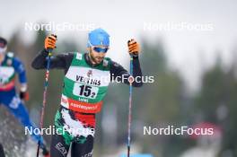 24.03.2023, Lahti, Finland (FIN): Raffaele Buzzi (ITA) - FIS world cup nordic combined men, team sprint HS130/2x7.5km, Lahti (FIN). www.nordicfocus.com. © Thibaut/NordicFocus. Every downloaded picture is fee-liable.