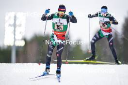 24.03.2023, Lahti, Finland (FIN): Alessandro Pittin (ITA) - FIS world cup nordic combined men, team sprint HS130/2x7.5km, Lahti (FIN). www.nordicfocus.com. © Thibaut/NordicFocus. Every downloaded picture is fee-liable.