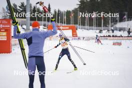24.03.2023, Lahti, Finland (FIN): Vinzenz Geiger (GER) - FIS world cup nordic combined men, team sprint HS130/2x7.5km, Lahti (FIN). www.nordicfocus.com. © Thibaut/NordicFocus. Every downloaded picture is fee-liable.