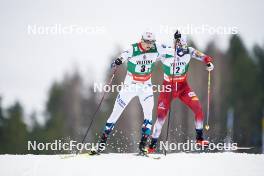 24.03.2023, Lahti, Finland (FIN): Jarl Magnus Riiber (NOR) - FIS world cup nordic combined men, team sprint HS130/2x7.5km, Lahti (FIN). www.nordicfocus.com. © Thibaut/NordicFocus. Every downloaded picture is fee-liable.