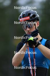 20.10.2023, Ramsau am Dachstein, Austria (AUT): Tristan Sommerfeldt (GER) - Nordic Combined summer training, Ramsau am Dachstein (AUT). www.nordicfocus.com. © Manzoni/NordicFocus. Every downloaded picture is fee-liable.