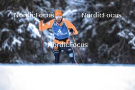 08.11.2023, Davos, Switzerland (SUI): Johannes Rydzek (GER) - Nordic Combined preseason training, Davos (SUI). www.nordicfocus.com. © Manzoni/NordicFocus. Every downloaded picture is fee-liable.