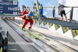 26.08.2023, Oberwiesenthal, Germany (GER): Christian Deuschl (AUT) - FIS Nordic Combined Summer Grand Prix men and women, individual gundersen HS105/10km men, Oberwiesenthal (GER). www.nordicfocus.com. © Volk/NordicFocus. Every downloaded picture is fee-liable.